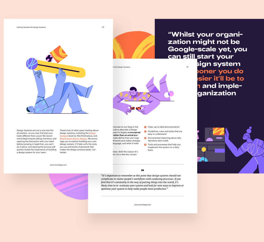 Preview of the Ebook: Getting Started with Design Systems