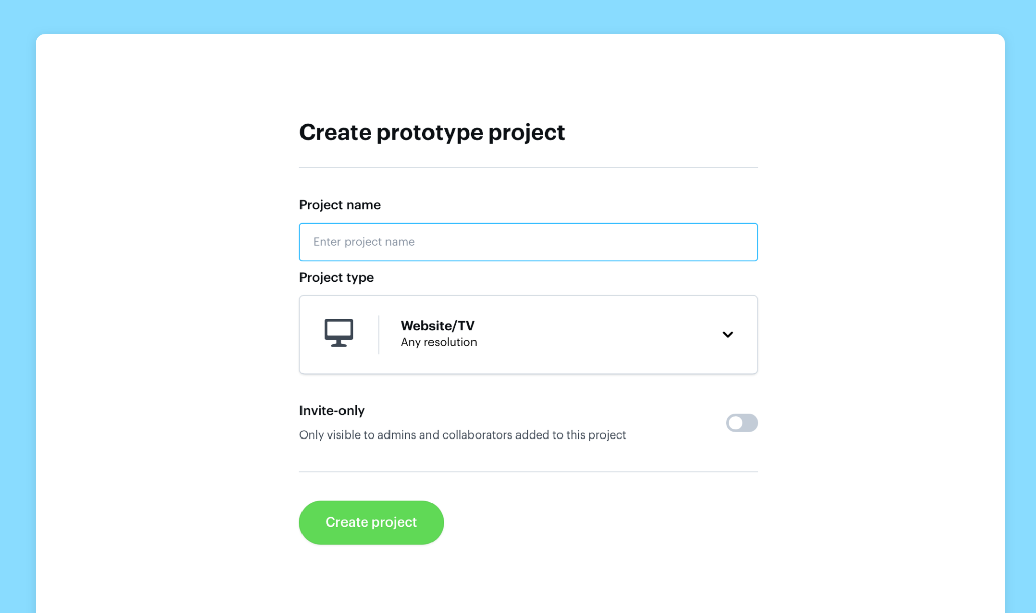 create-project